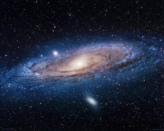 美雨燕卫星 拍到仙女座星系最清晰图片
