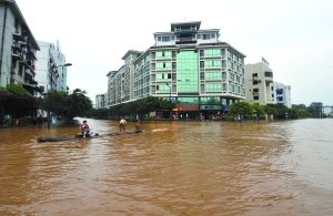 民政部:强降雨致南方6省256万人受灾(组图)