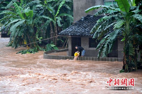 暴雨袭渝致重庆綦江一人死 直接损失约7579万