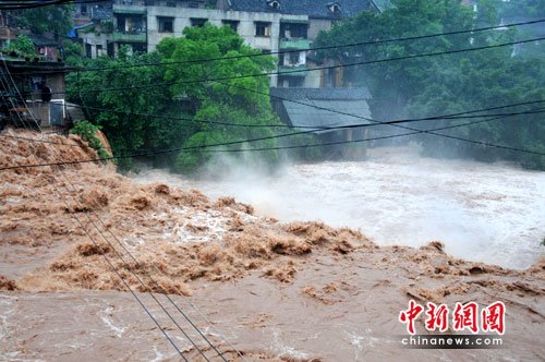 暴雨袭渝致重庆綦江一人死 直接损失约7579万