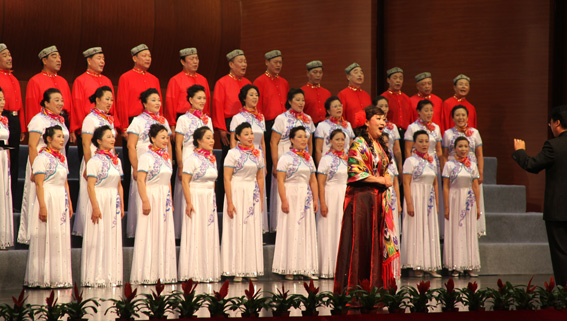 新疆克拉玛依区红柳花老年合唱团