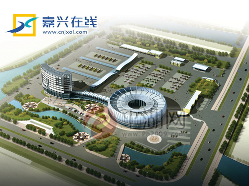 平湖市汽车客运中心破土动工