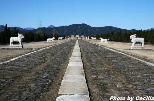 清东陵建筑:最美的神路与石像生
