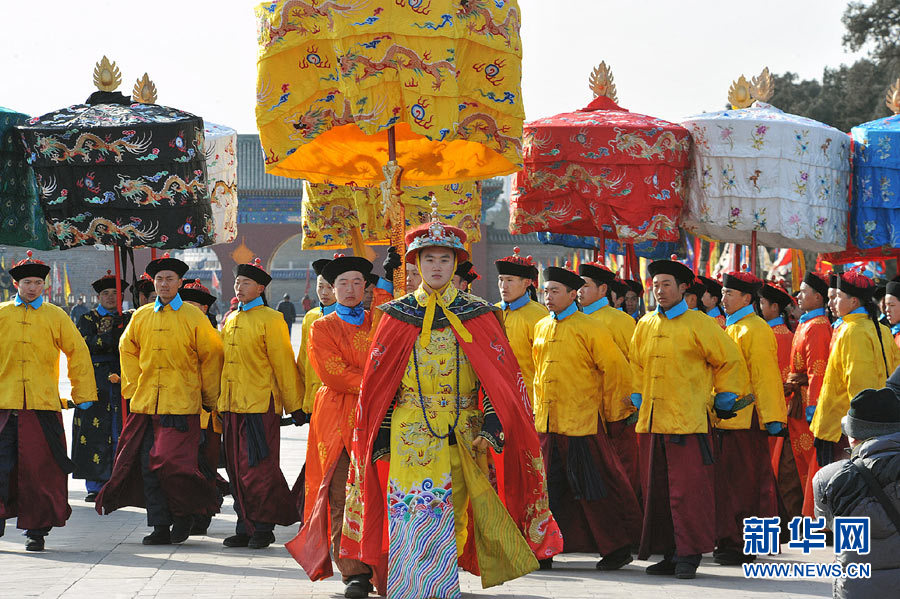 天坛公园春节期间将再现昔日皇家祭天盛典