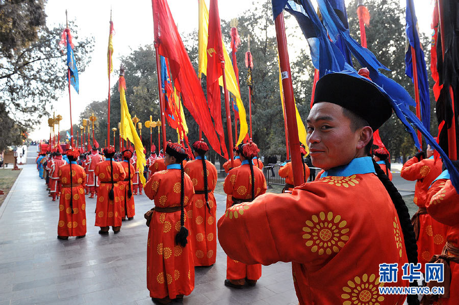 天坛公园春节期间将再现昔日皇家祭天盛典