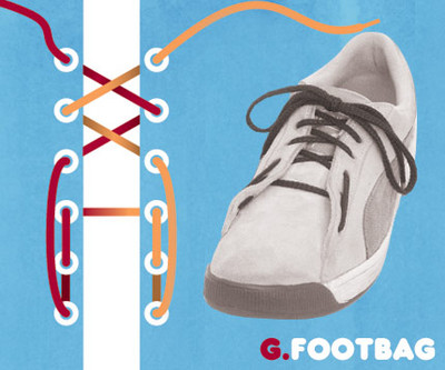 简单而美丽的鞋带系法(组图)--江山新闻网