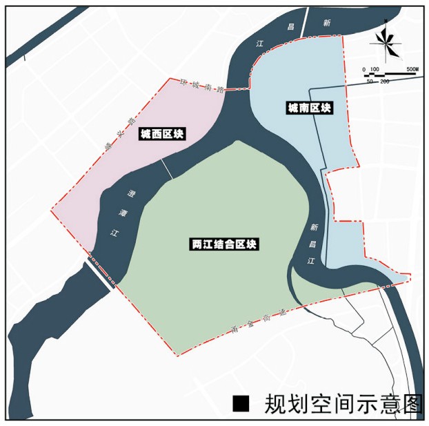 嵊州市三江口城市核心区城市设计概念方案公示