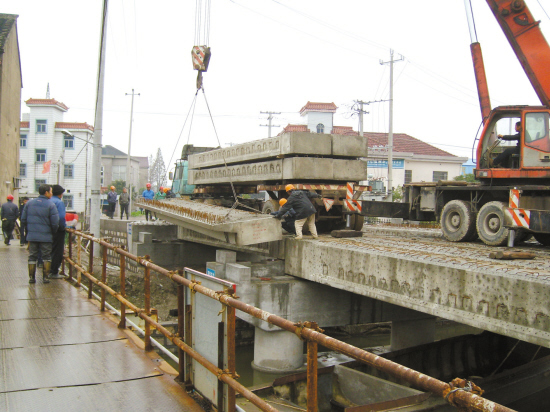 东关街道五里牌危桥改造