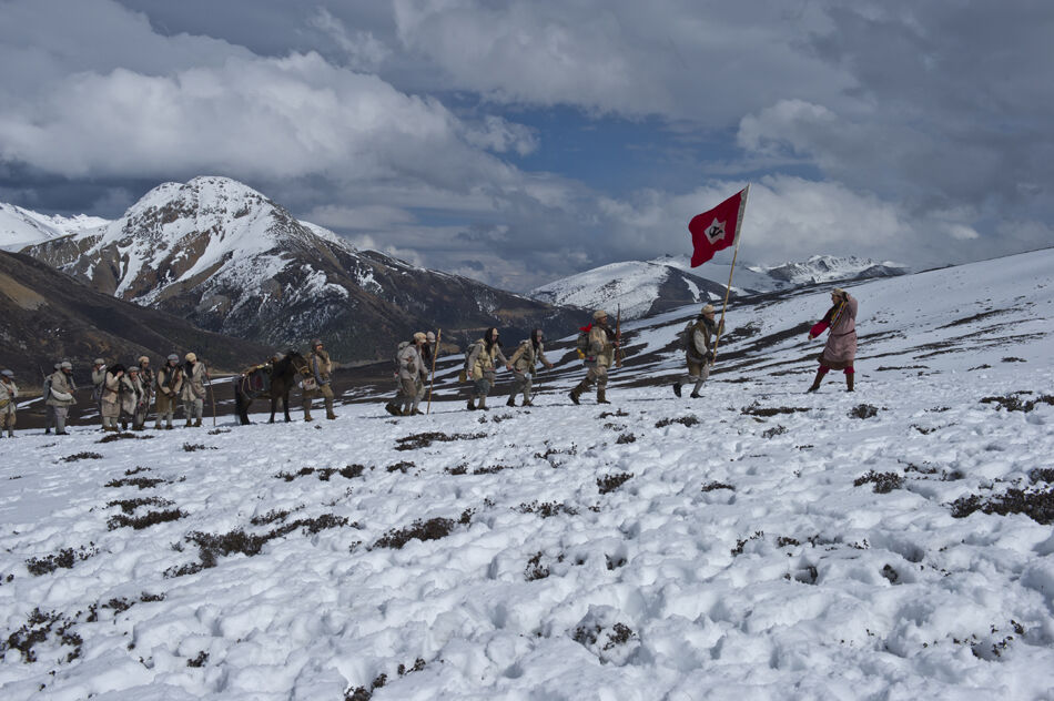 《走过雪山草地》影响深远 全面解读长征精神/图