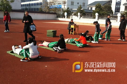 吴宁四校顺利完成国家学生体质健康测试抽查-