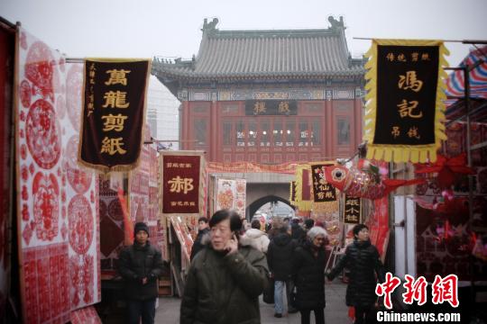 津门故里民俗大集年味浓