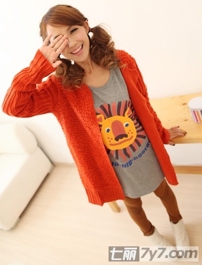 巧穿大<em>毛衣</em>显瘦<em>冬日</em>尽显靓丽-<em>冬季</em>服装<em>搭配</em>,毛