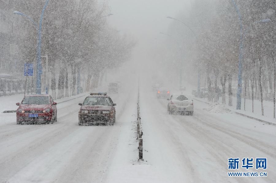 东北多地迎来暴雪天气