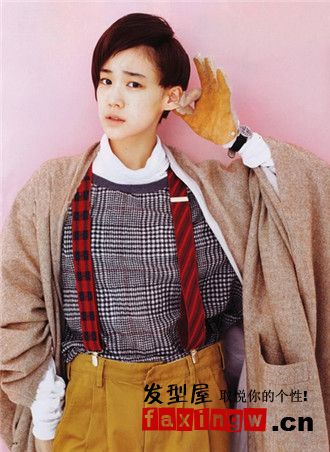 2013<em>女生帅气短发发型</em> 给你的长发减负吧-吸引