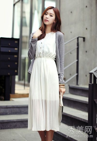 春季针织<em>开衫配连衣裙</em> 你<em>可以</em>很美-春装<em>连衣裙</em>