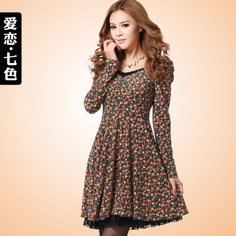 春季针织<em>开衫配连衣裙</em> 你<em>可以</em>很美-春装<em>连衣裙</em>