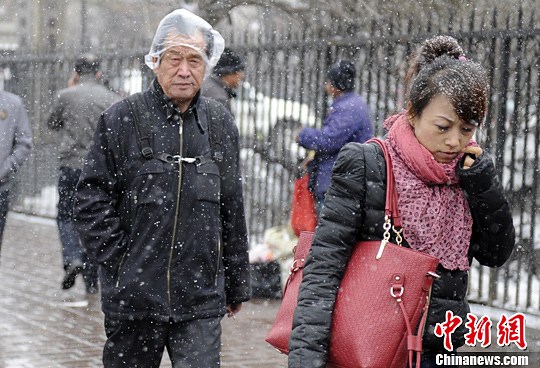 四月春雪袭长春