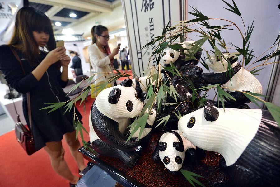 浙江工艺美术精品博览会在杭州开幕--浙江工人日报网
