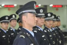 中信银行绍兴分行开展经警队伍军事体能训练