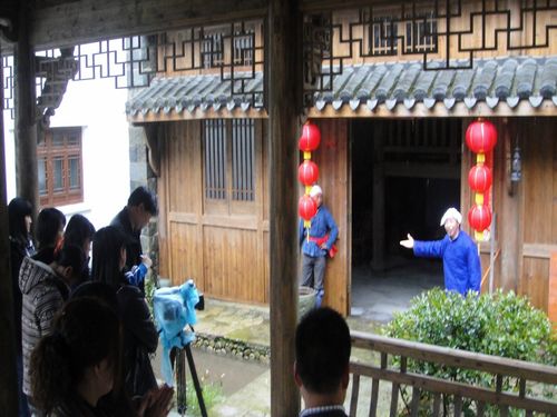 浙江电视台民生休闲频道到庆元拍摄农家乐宣传