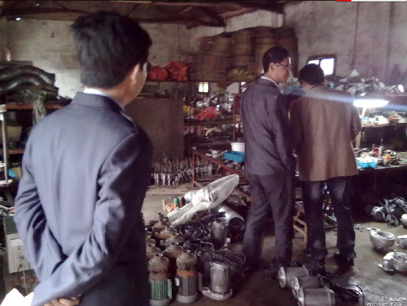 竹溪乡对企业进行安全生产隐患大检查