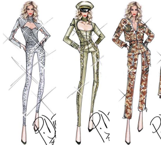 牌打造天后演出造型 狠命捯饬-设计师,演唱会,