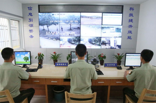 安边防支队西码头边防派出所执法规范化建设纪