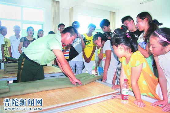沈家门: 学生体验警营生活