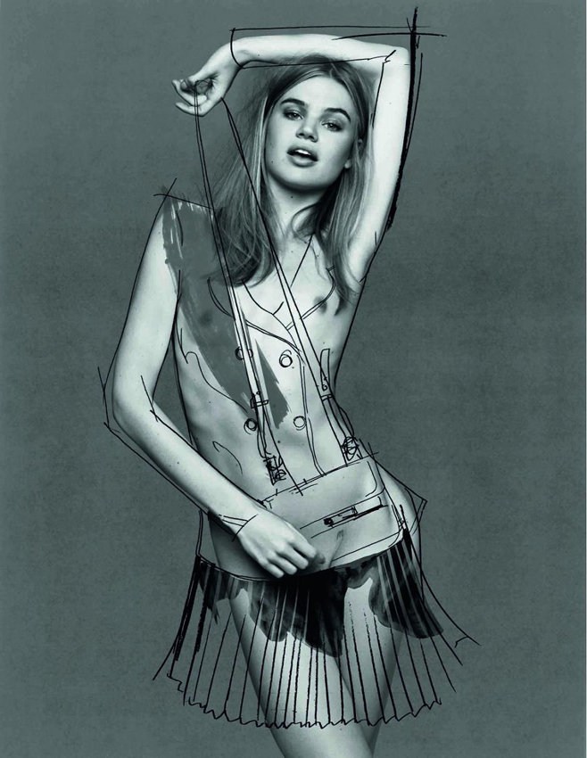 用裸体卖衣服英国潮牌创意时装广告