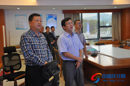 庆元县长叶青深入一线检查指导防台抗台工作-