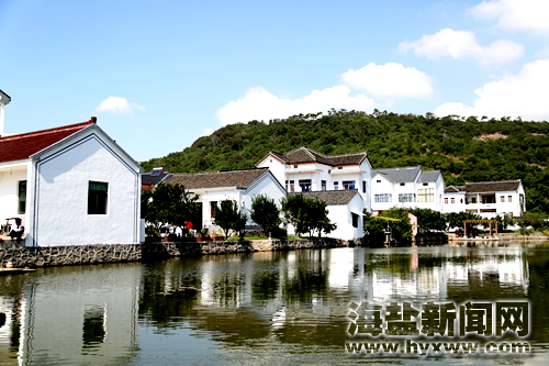 海盐新闻网 滨海旅游 滨海旅游资讯 正文 : 文溪坞之美,在于一份宁静