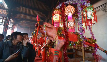 义乌乡村民俗活动闹盈盈--金华频道