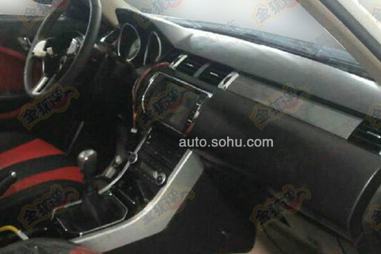 新款吉奥奥轩G5路试曝光 明年上市发售-效果图