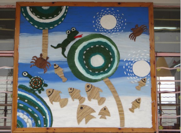 太湖街道小朋友创意制作迎新年(图)