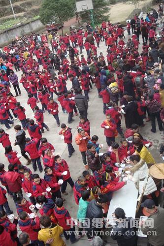 缙云长坑小学举办美食节--缙云新闻网