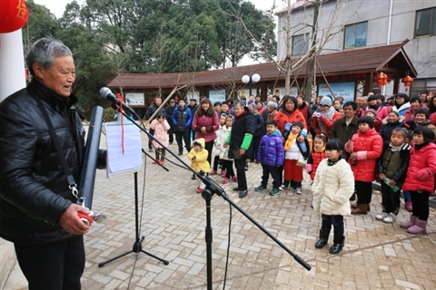 图为道琴表演《五水共治提得好(吴铁鸣许炳祥摄)