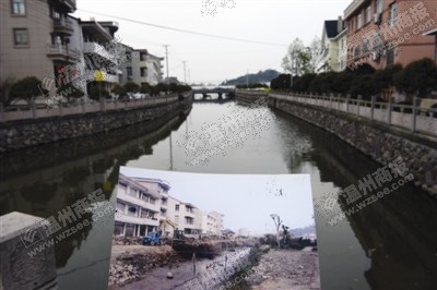 乐清北塘村经过综合整治,与老照片判若两地.蒋文广摄