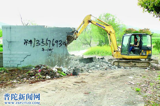 不让垃圾污染河水