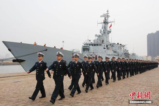 中国海军成立65周年多国海上联合演习今起展开