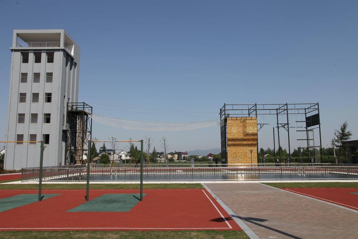 长兴建成浙江基层消防首座多功能训练塔(图)