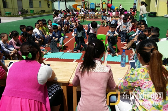 市江北实验幼儿园举行幼儿生活自理能力比赛