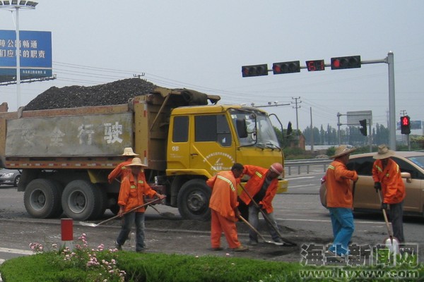 人口老化 公路物流_国际图片(2)