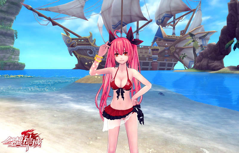 <em>二次元</em>诱人<em>福利</em> 幻想神域爆乳泳装登场-<em>二次元</em>