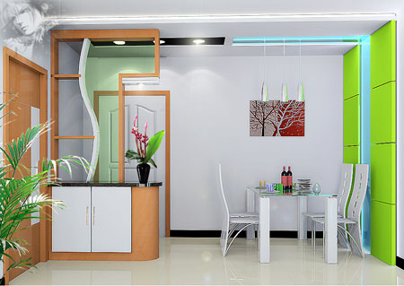 入门小惊喜 玄关鞋柜装修效果案例