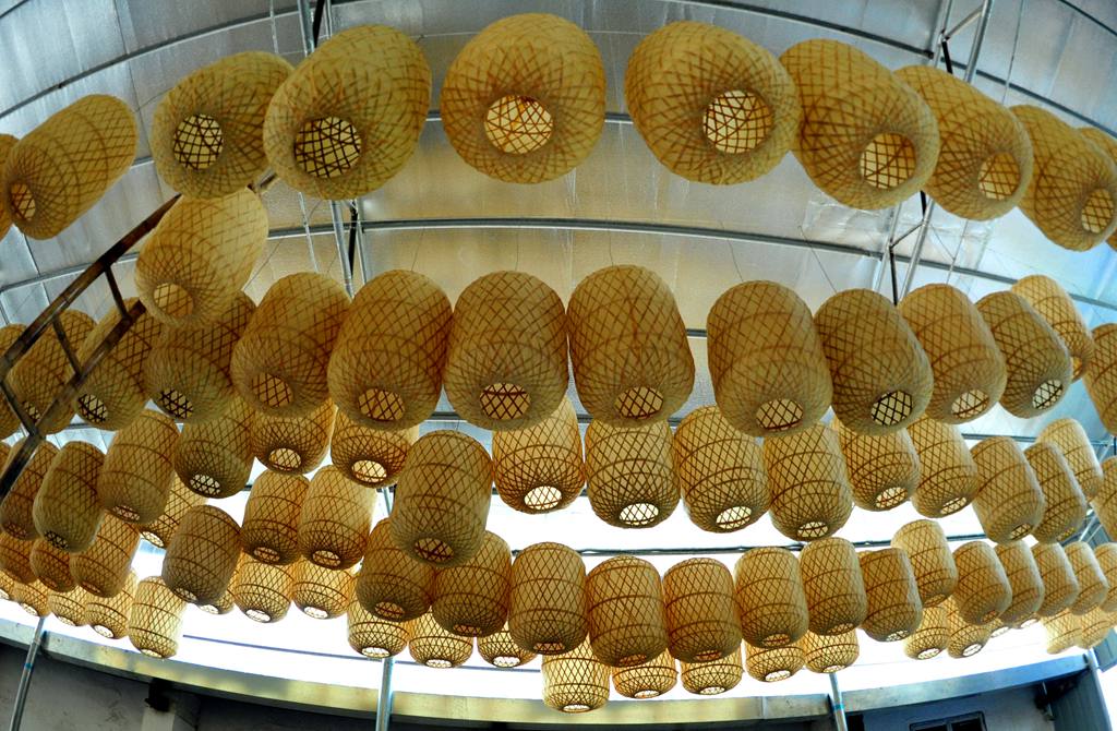 国庆临近:武义竹编灯笼加工忙--武义新闻网