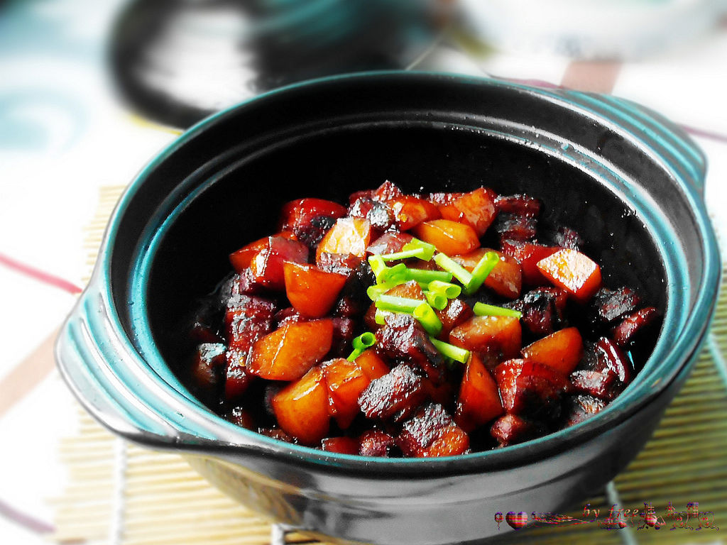 五花肉炖土豆--金华频道