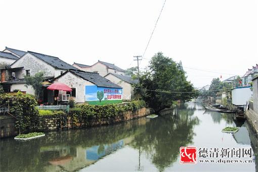 洛舍镇成首个清三河达.