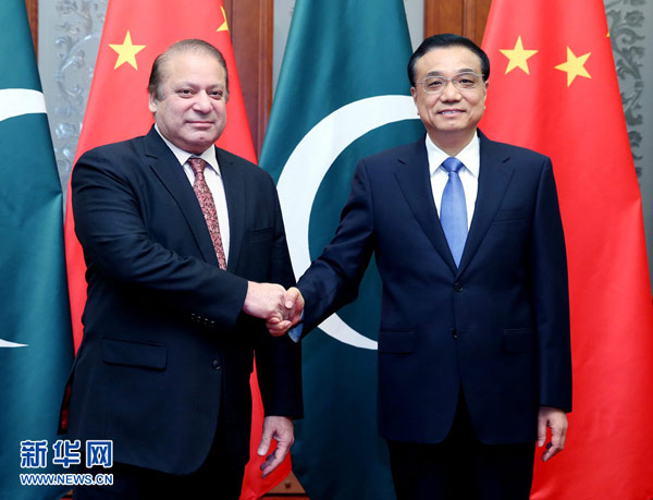 李克强:打造中巴经济走廊旗舰项目 --中国庆元