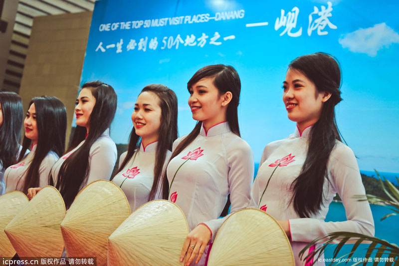 上海旅交会美女大比拼