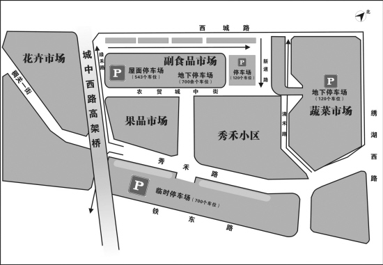 年货展与水果市场开放夜市 义乌农贸城最堵的时候来了